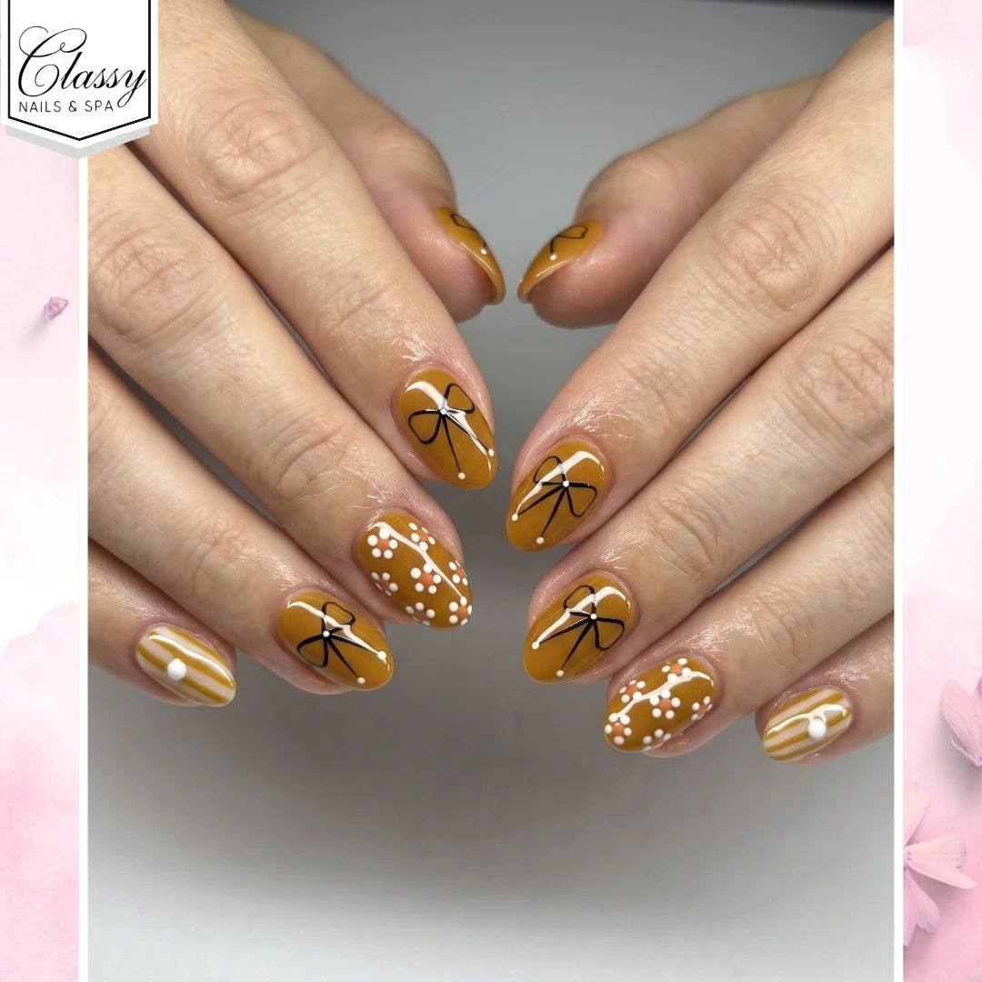 Ladies nails art